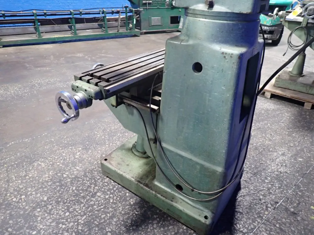 S & K Machine Tool Rebuilder 42" X 9" Vertical Mill - Xlo