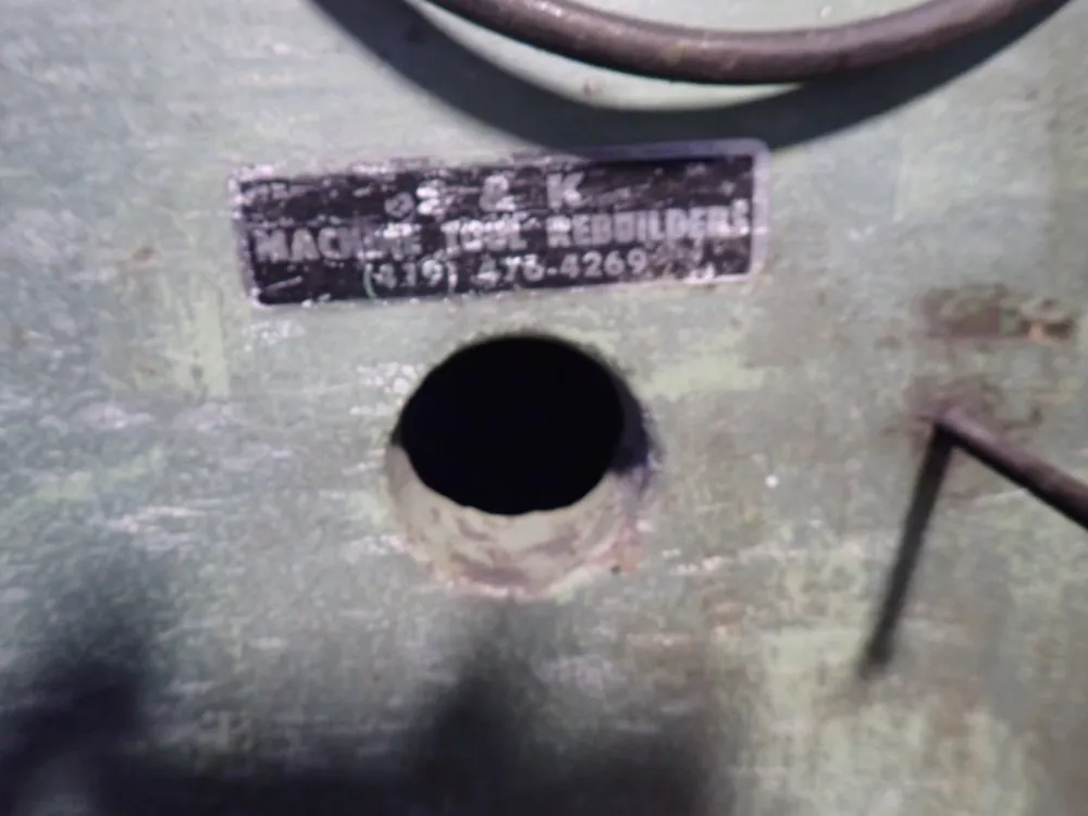 S & K Machine Tool Rebuilder 42" X 9" Vertical Mill - Xlo