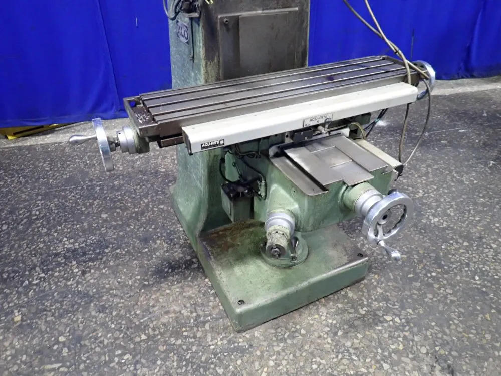 S & K Machine Tool Rebuilder 36" X 9" Vertical Mill - Ex-cell-o