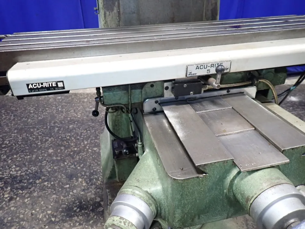 S & K Machine Tool Rebuilder 36" X 9" Vertical Mill - Ex-cell-o