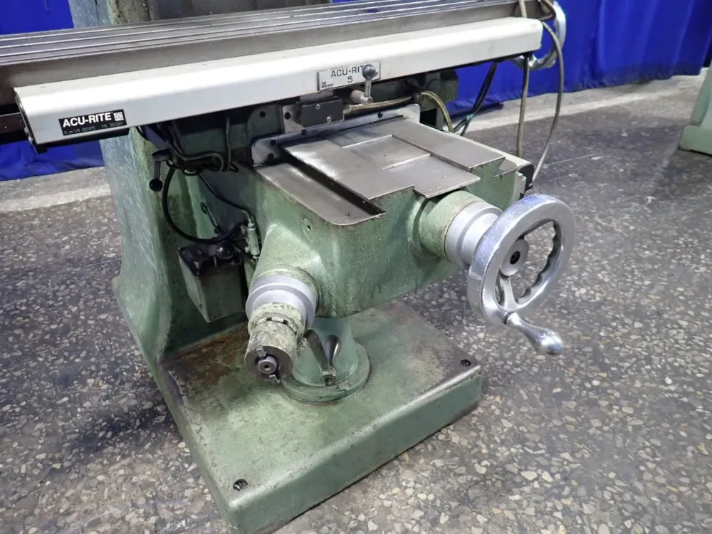 S & K Machine Tool Rebuilder 36" X 9" Vertical Mill - Ex-cell-o