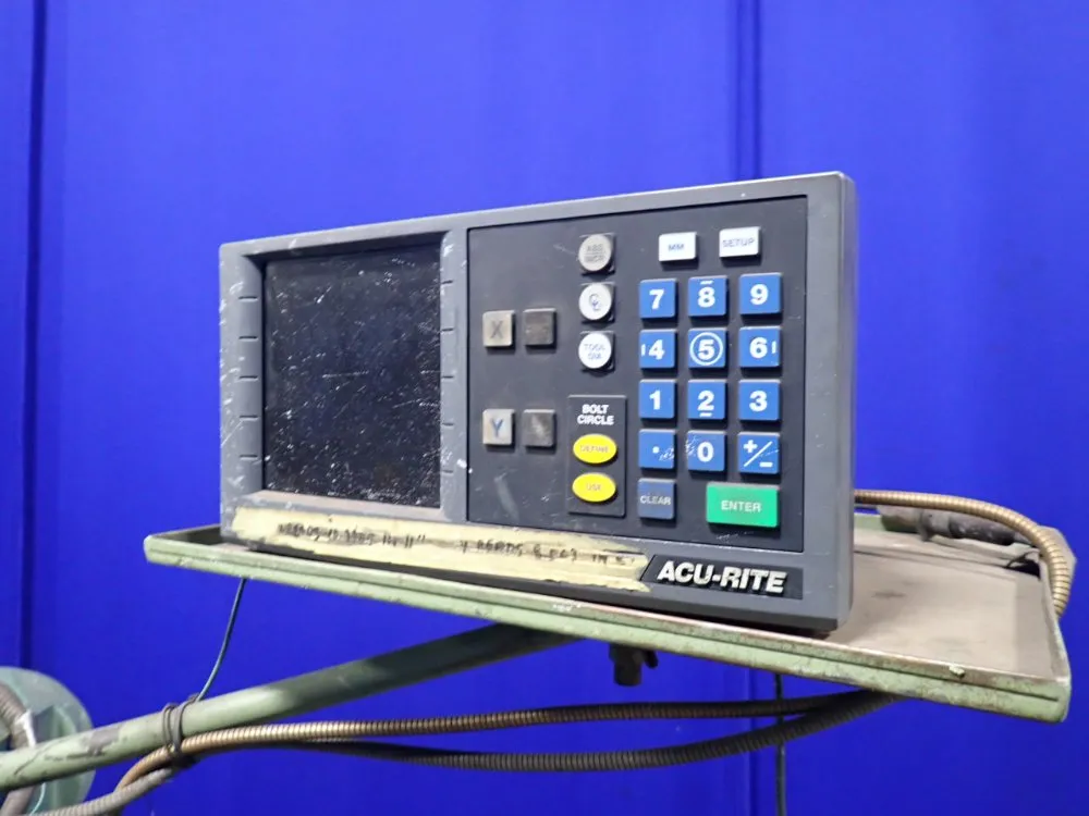 S & K Machine Tool Rebuilder 36" X 9" Vertical Mill - Ex-cell-o