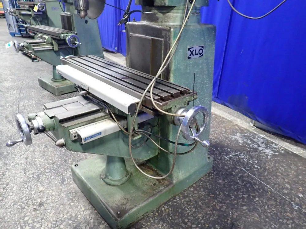 S & K Machine Tool Rebuilder 36" X 9" Vertical Mill - Ex-cell-o