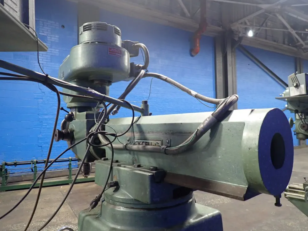 S & K Machine Tool Rebuilder 36" X 9" Vertical Mill - Ex-cell-o