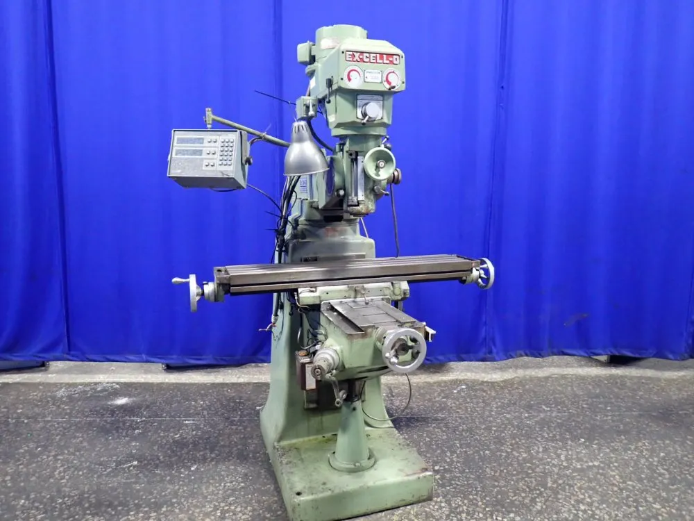 S & K Machine Tool Rebuilder 42" X 9" Vertical Mill - Ex-cell-o