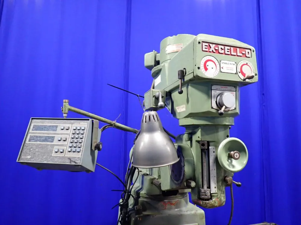 S & K Machine Tool Rebuilder 42" X 9" Vertical Mill - Ex-cell-o