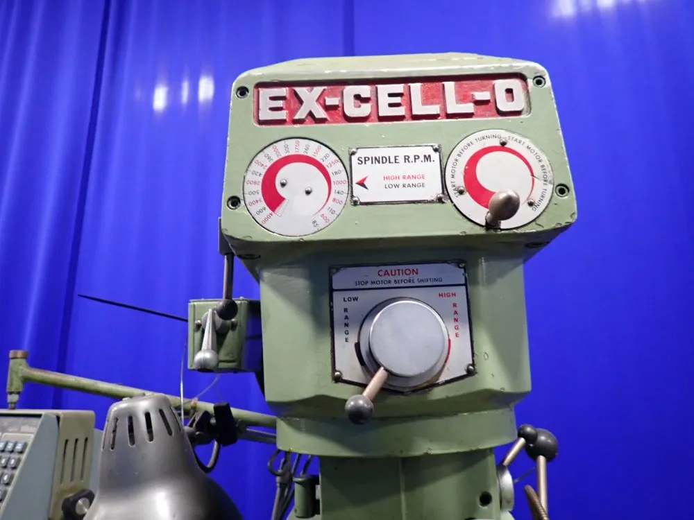 S & K Machine Tool Rebuilder 42" X 9" Vertical Mill - Ex-cell-o