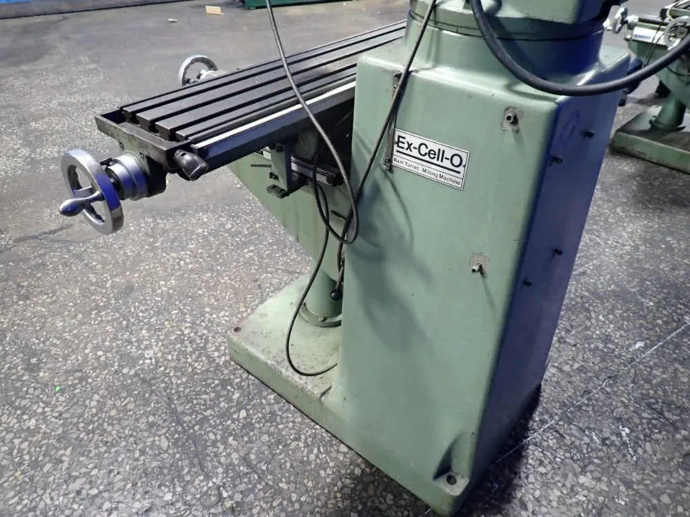 S & K Machine Tool Rebuilder 42" X 9" Vertical Mill - Ex-cell-o