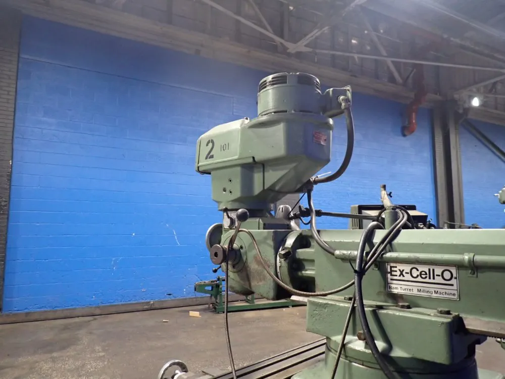 S & K Machine Tool Rebuilder 42" X 9" Vertical Mill - Ex-cell-o