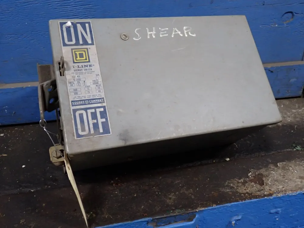 Square D 60 Amp / 600 Vac Bus Plug - Pq3606