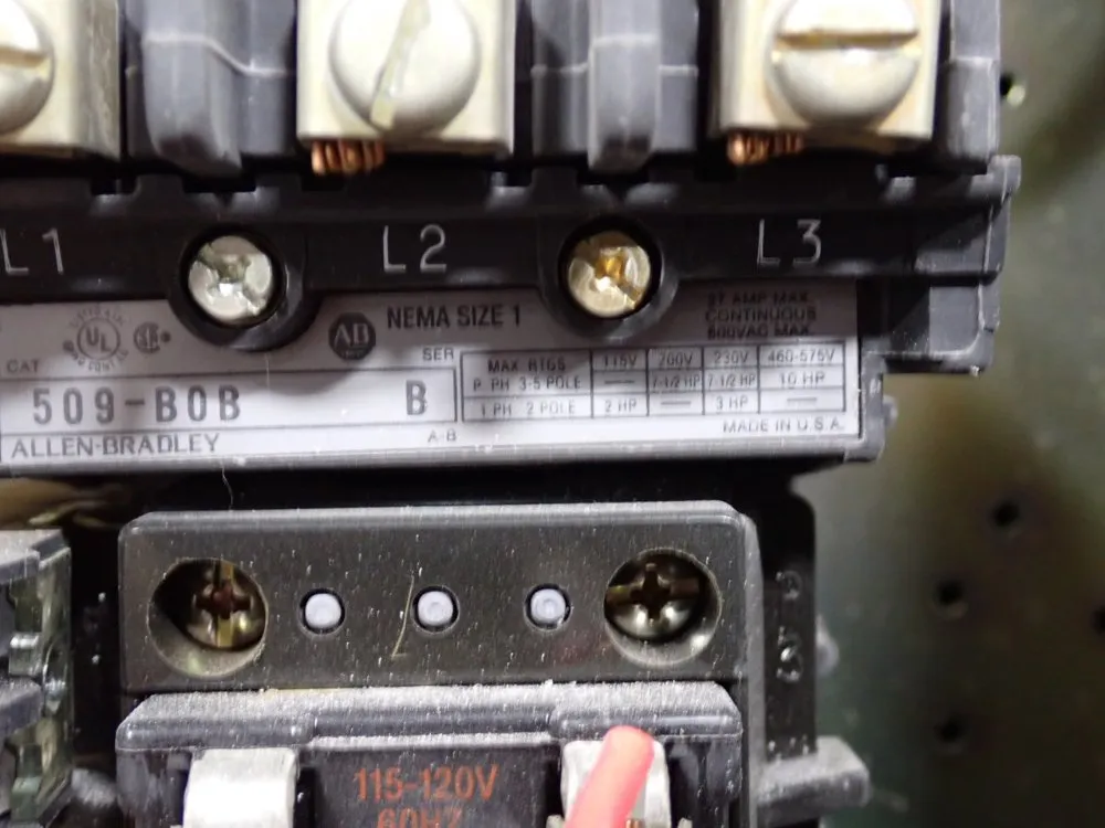Allen Bradley Size 1 Combination Starter - 512-bsb-3-25j