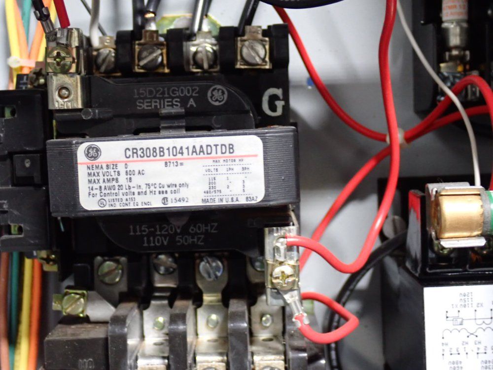 General Electric Size 0 Combination Starter