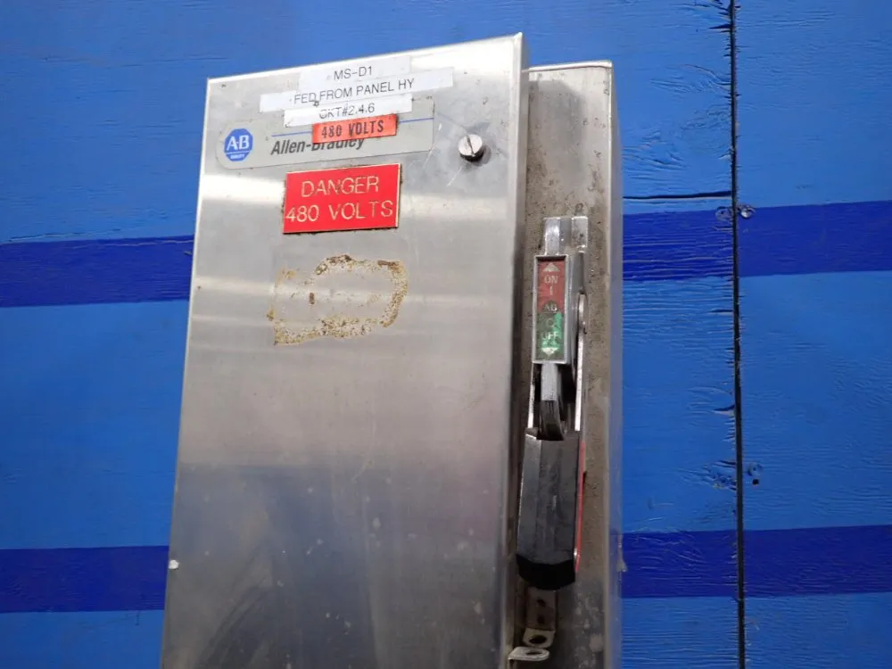 Allen Bradley Size 1 S/s Combination Starter - 512-bccd-2ag-24j-98