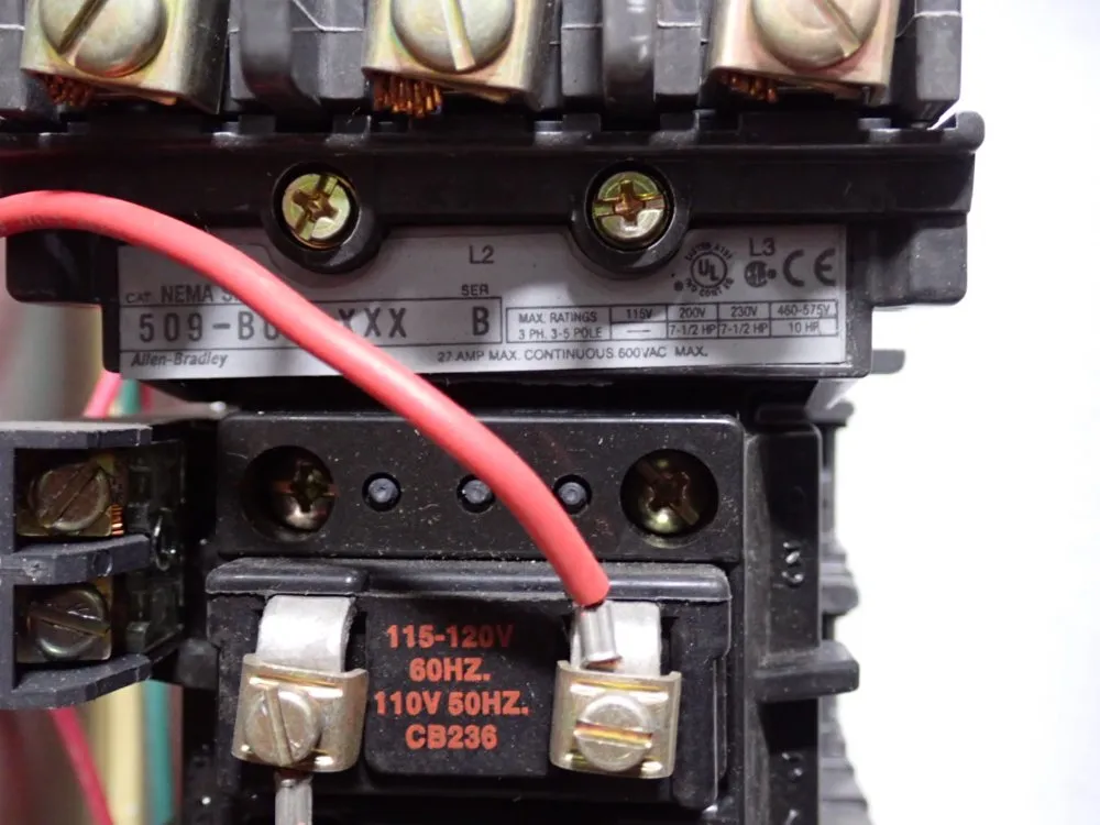 Allen Bradley Size 1 S/s Combination Starter - 512-bccd-2ag-24j-98