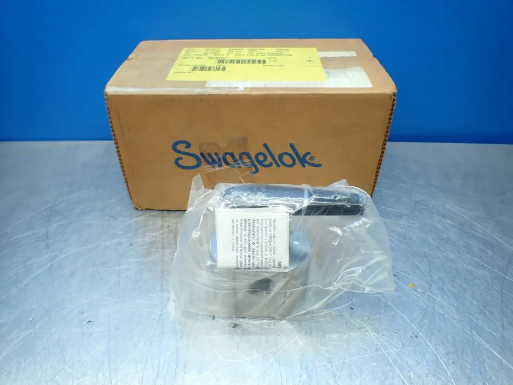 Swagelok Stainless Steel 1-piece 40 Series 5-way Ball Valve - Ss-45zf8-nd