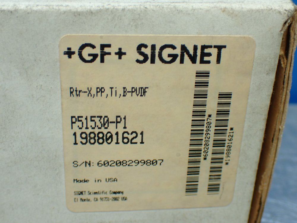 +gf+ Signet Rotor-x Paddlewheel Flow Sensor - P51530-p1