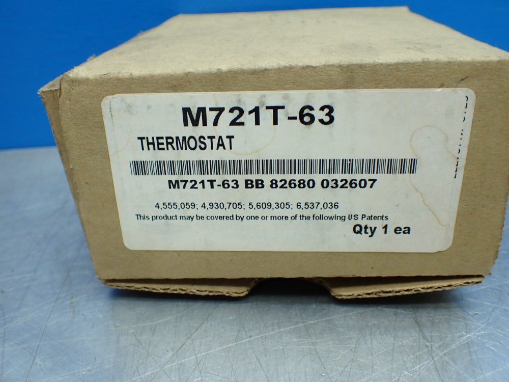 United Electric 0-255f Operating Range Thermostat - M721t-63