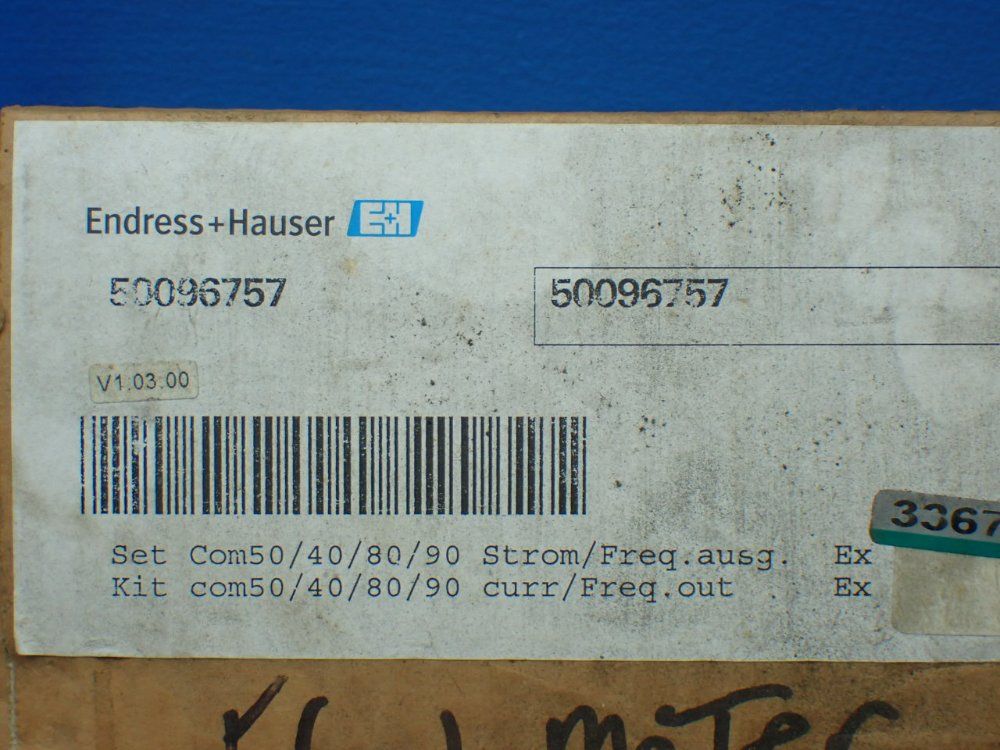 Endress+hauser Flow Meter Control Pcb Circuit Board - 50096757