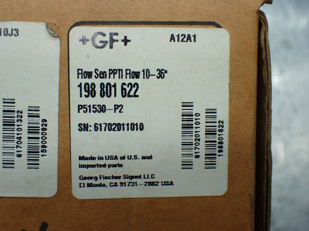 +gf+ Totalizer With 198 801 622 Flow Sensor - 159 000 929