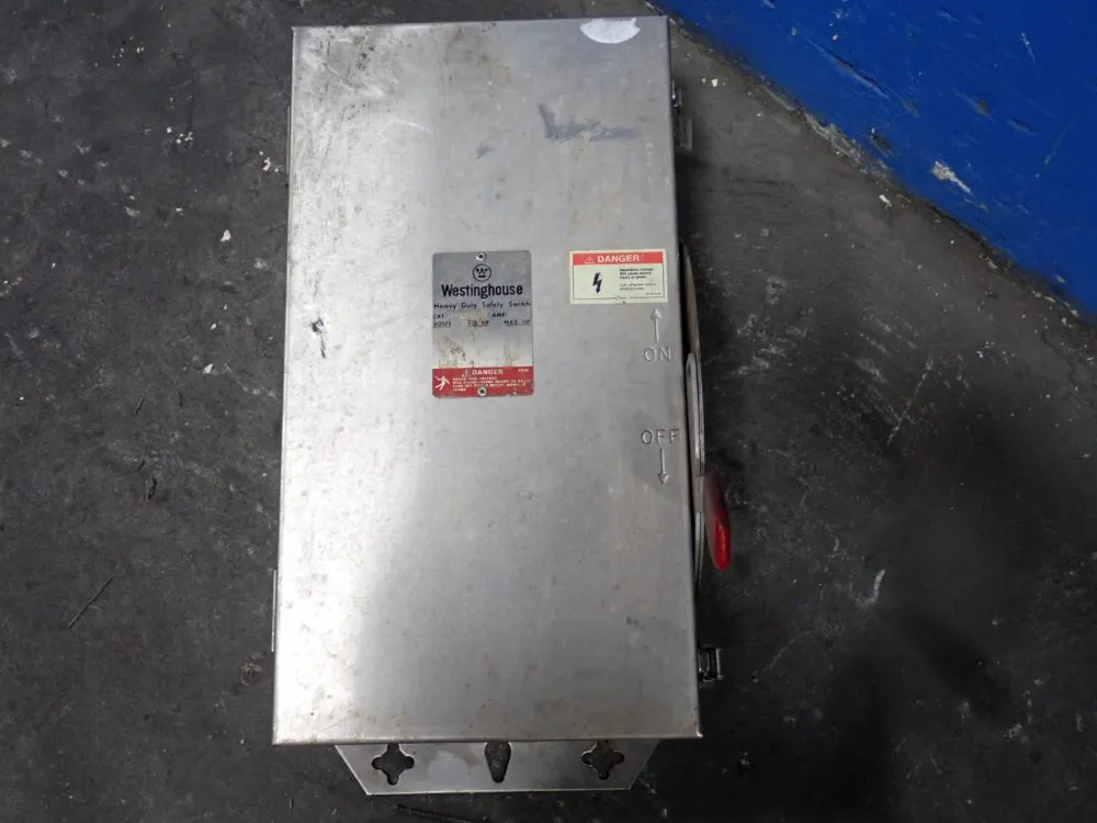 Westinghouse 100 Amp / 600 Vac S/s Non Fusible Disconnect - Whun363