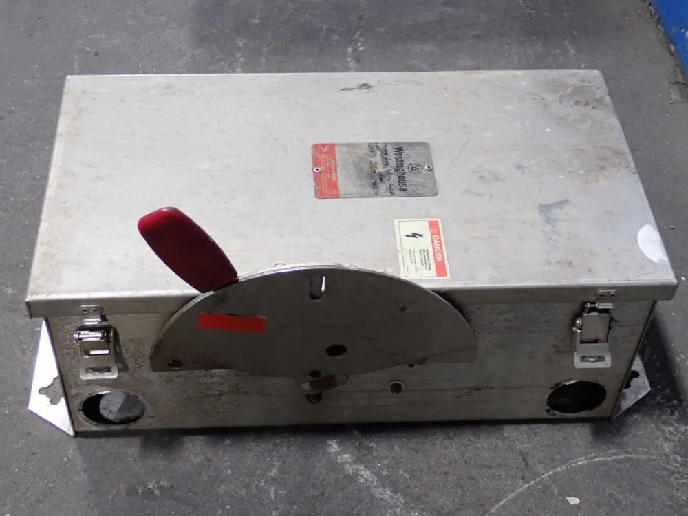 Westinghouse 100 Amp / 600 Vac S/s Non Fusible Disconnect - Whun363