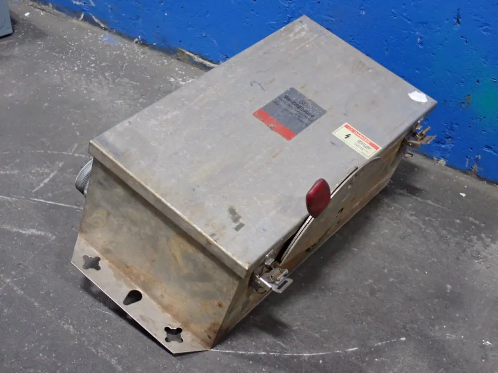 Westinghouse 100 Amp / 600 Vac S/s Non Fusible Disconnect - Whun363