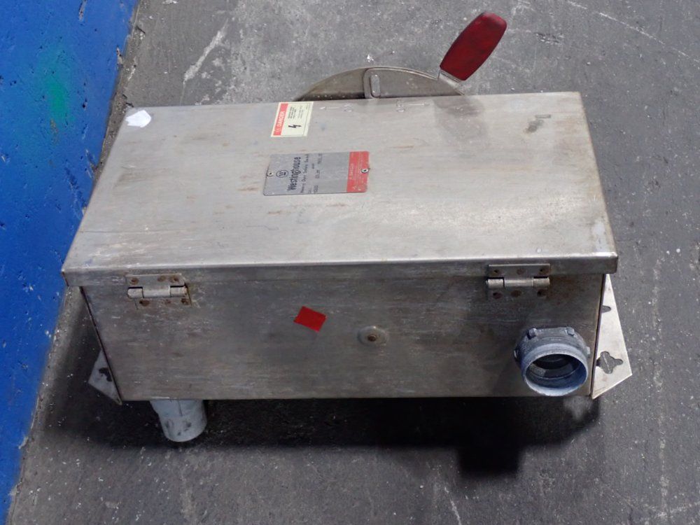 Westinghouse 100 Amp / 600 Vac S/s Non Fusible Disconnect - Whun363