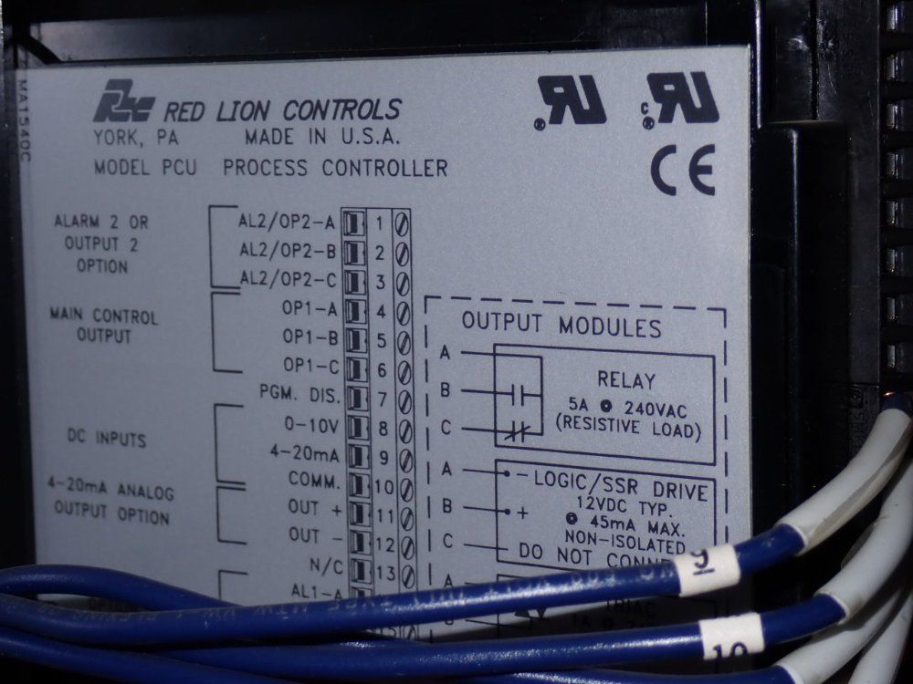 Red Lion Process Controller - Pcu