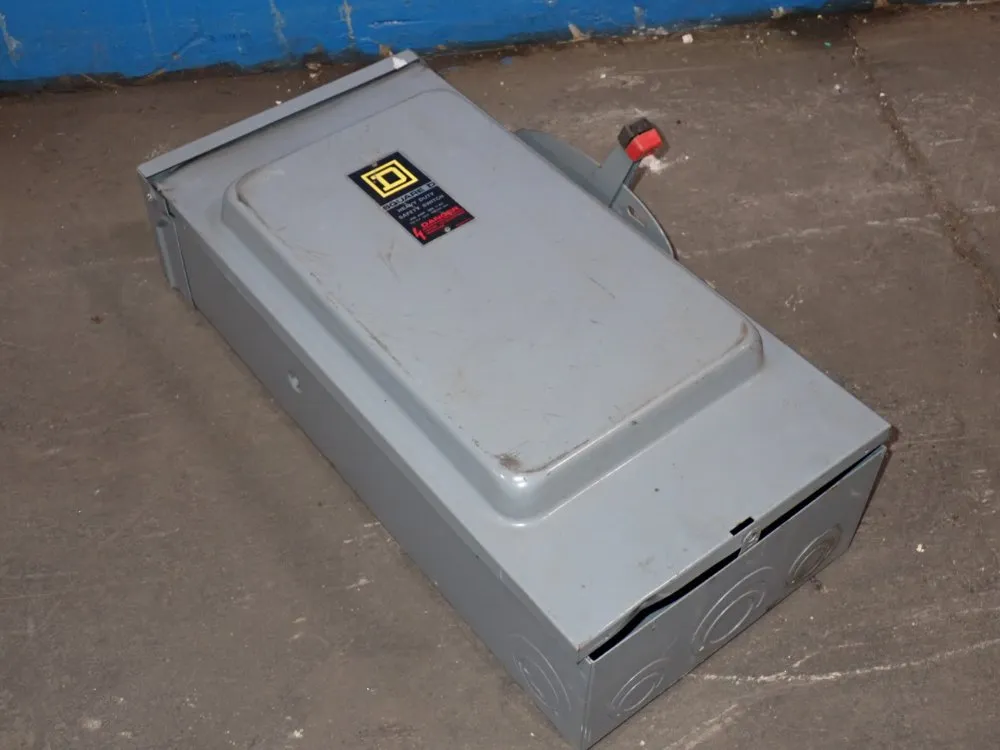 Square D 200 Amp / 600 Vac Non Fusible Disconnect - Hu-364-rb