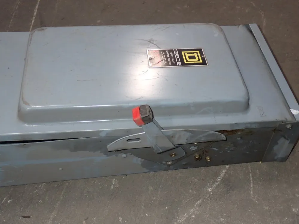 Square D 200 Amp / 600 Vac Non Fusible Disconnect - Hu-364-rb