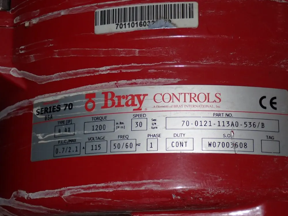 Flow-tek 4" Actuator Valve