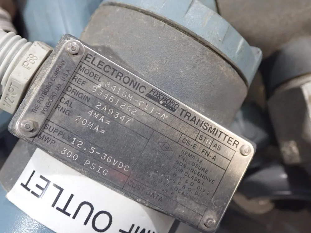 Foxboro Electronic Transmitter - 841gm-ci1-a