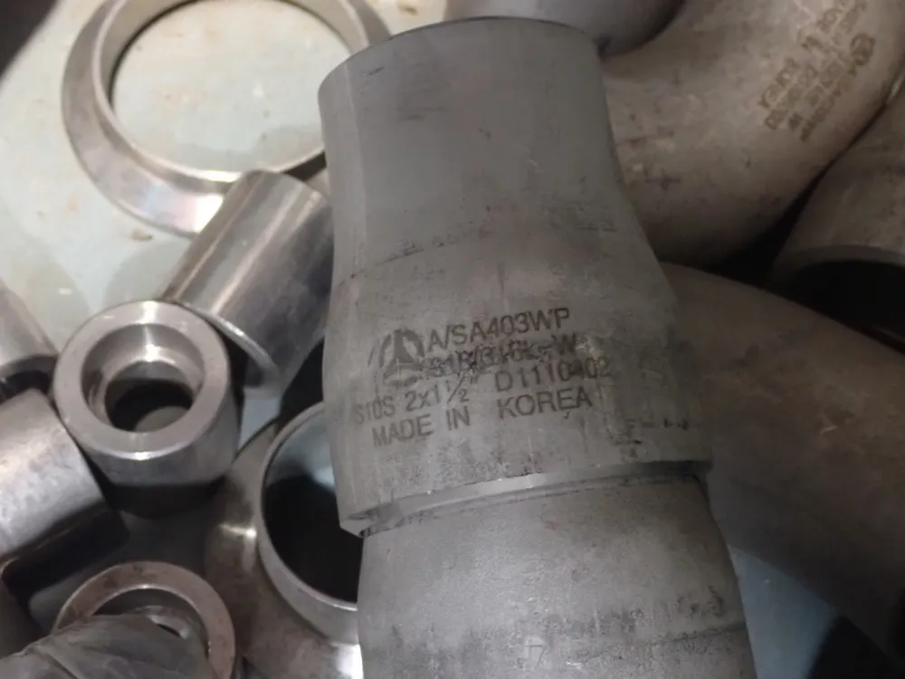 Taylor Forge Stainless Steel Pipe Elbow, Reducer, Bind Flange