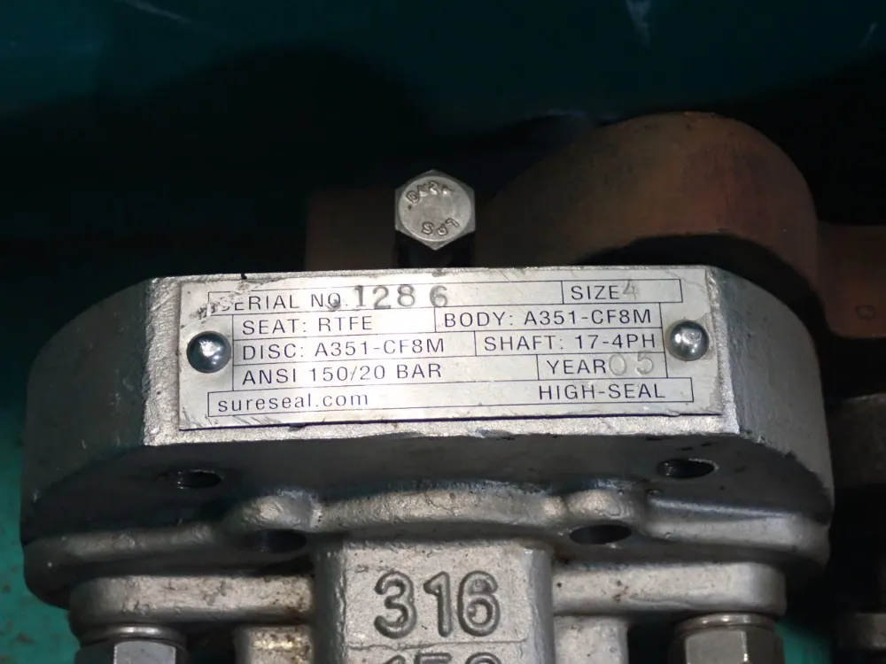 Sureseal, Bray Controls Butterfly Valve