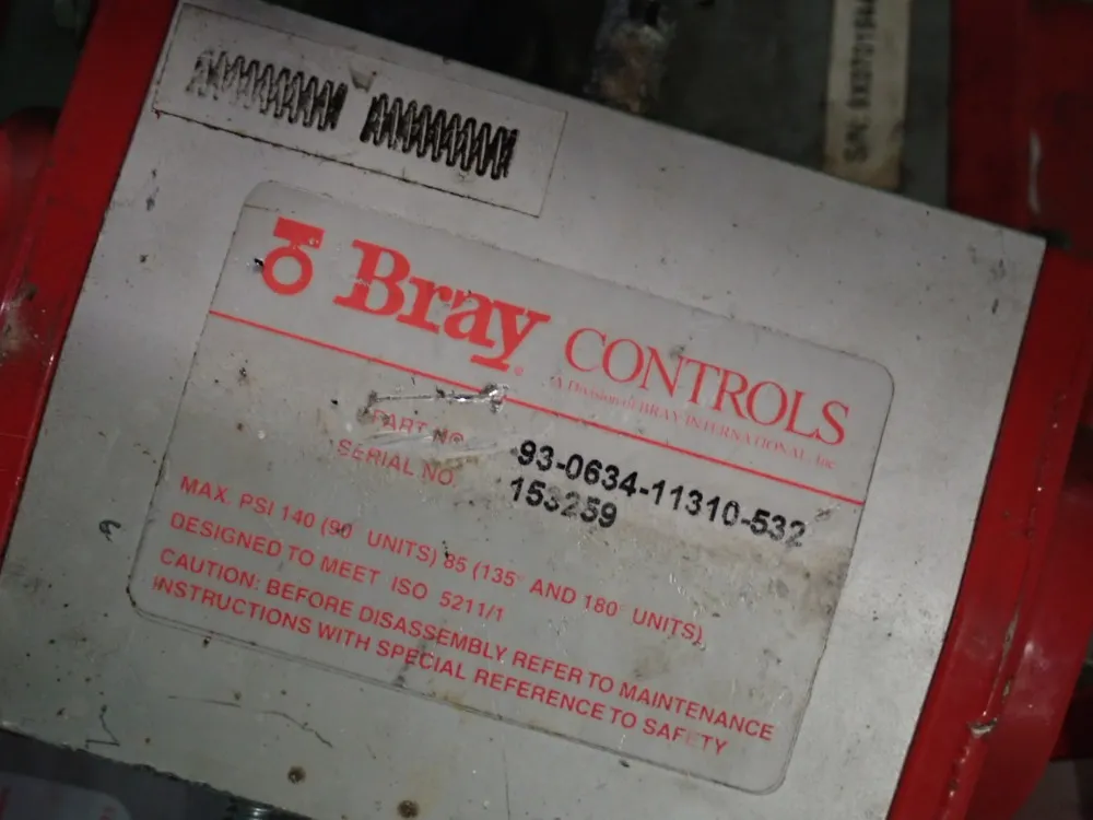 Bray Controls Pneumatic Actuator