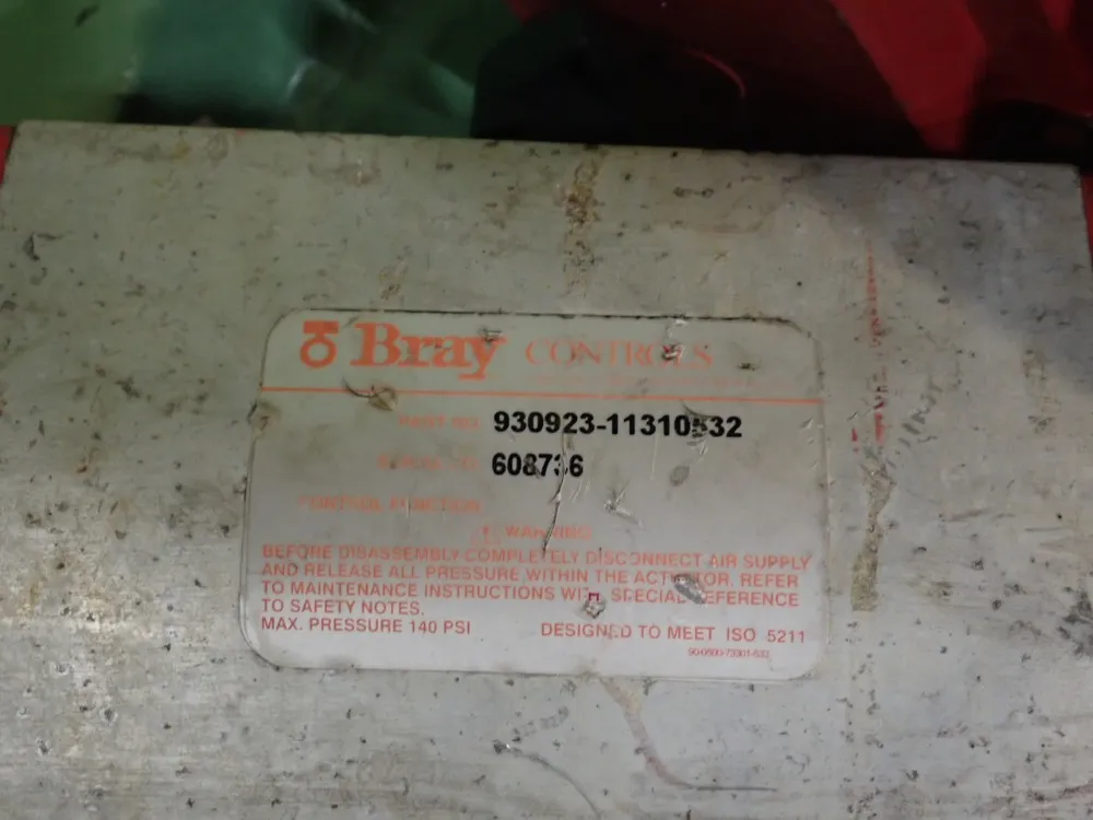 Bray Controls Pneumatic Actuator