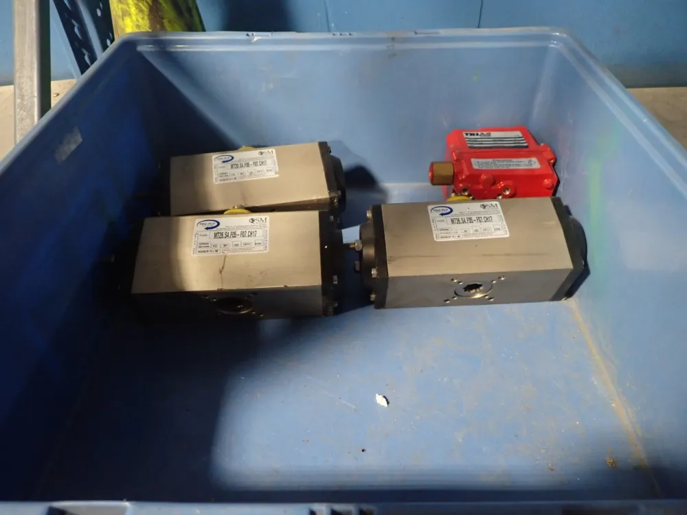 Tru-flo, Triac Pneumatic Actuator - We-500, Mt26.s4.f05-f07.ch17