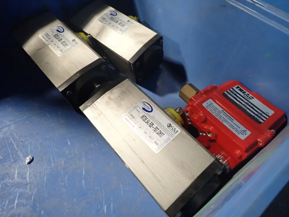 Tru-flo, Triac Pneumatic Actuator - We-500, Mt26.s4.f05-f07.ch17