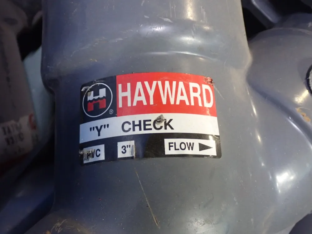 Hayward Y-check Valve