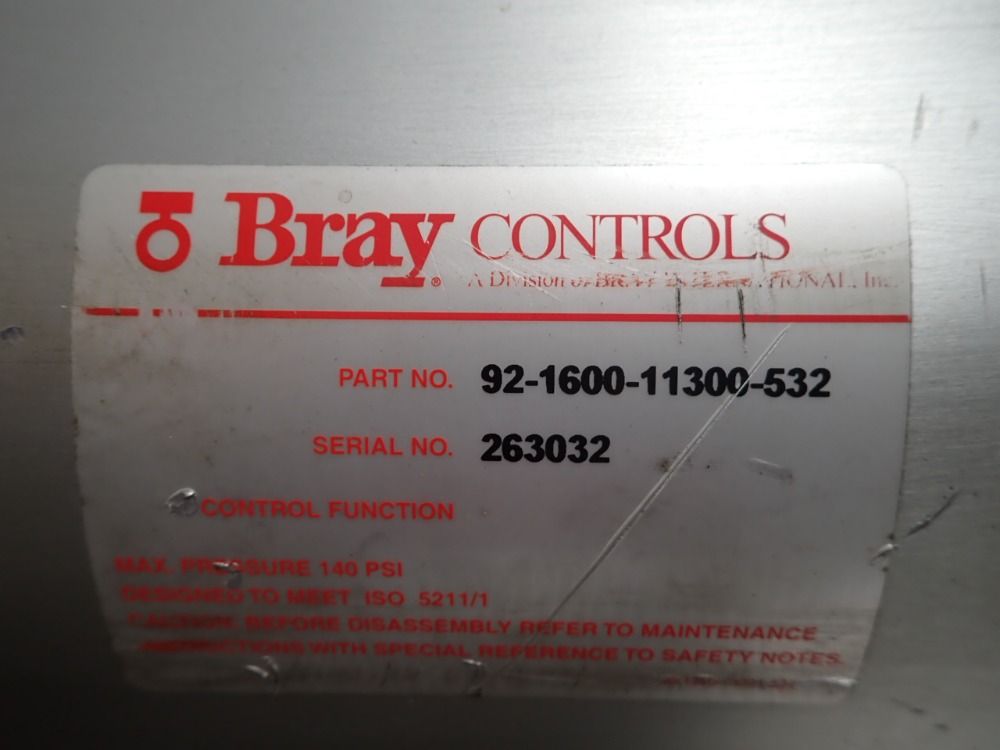 Bray Controls Actuator - 92-1600-11300-532