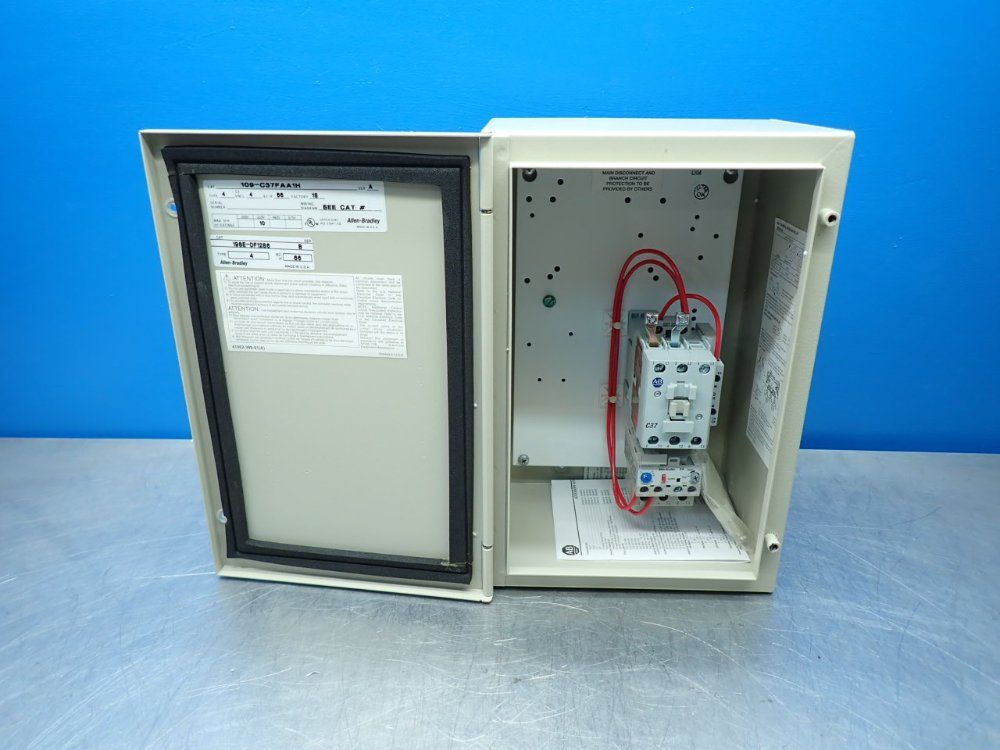Allen-bradley Starter W/ Enclosure - 109-c37faa1h