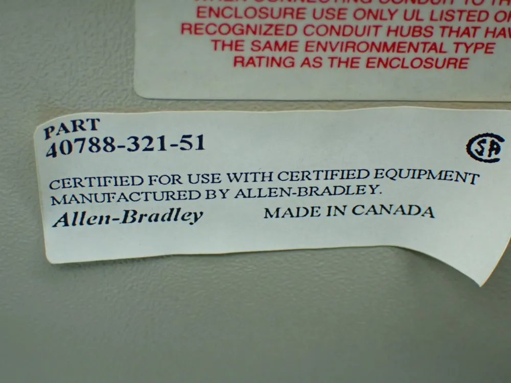 Allen-bradley Starter W/ Enclosure - 109-a60fa3-a1k