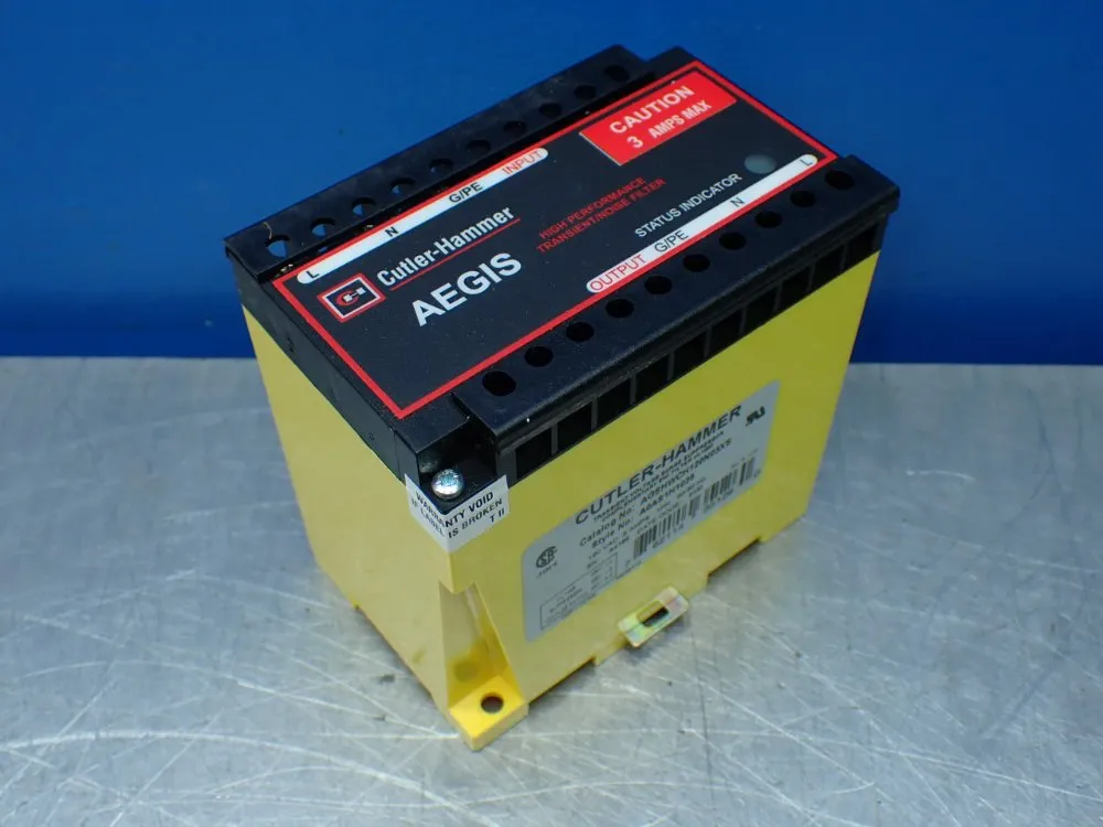 Cutler-hammer Aegis Power Line Filter. - Agshwch120n03xs