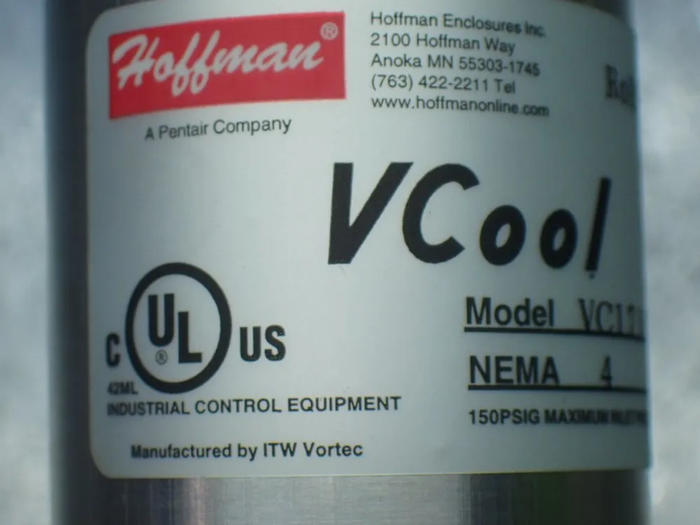 Hoffman Vortex Cooler Type 4x - Vc1716004h