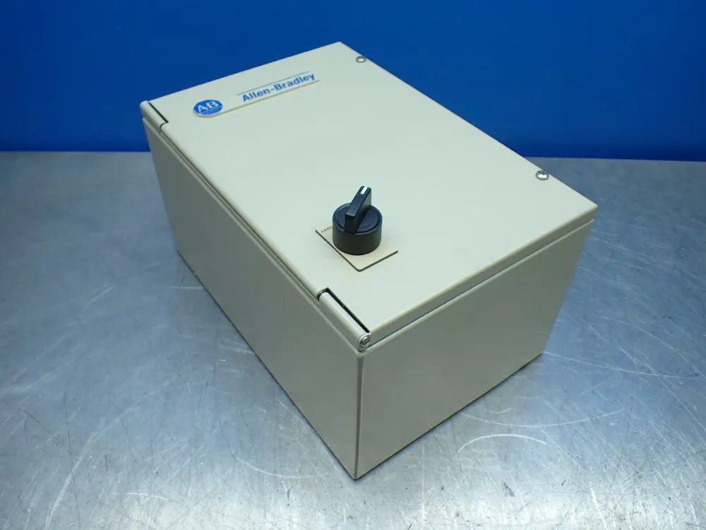 Allen-bradley Non-reversing Starter W/ Enclosure - 109-c16fba1g-3-6p