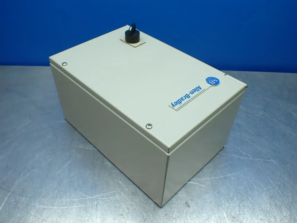 Allen-bradley Non-reversing Starter W/ Enclosure - 109-c16fba1g-3-6p