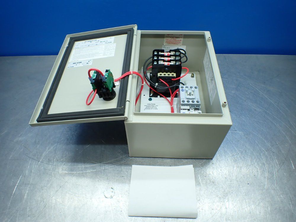 Allen-bradley Non-reversing Starter W/ Enclosure - 109-c16fba1g-3-6p