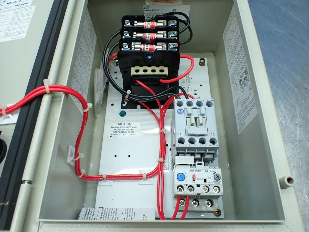 Allen-bradley Non-reversing Starter W/ Enclosure - 109-c16fba1g-3-6p