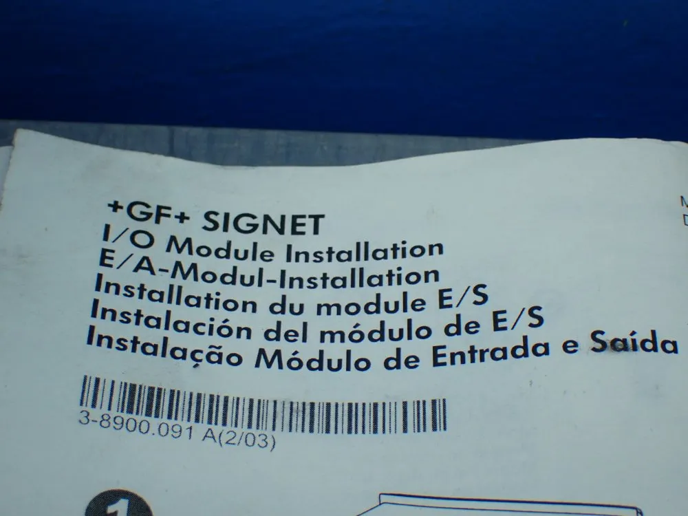 +gf+ Signet Input/output Module. - 3-8900.401-1