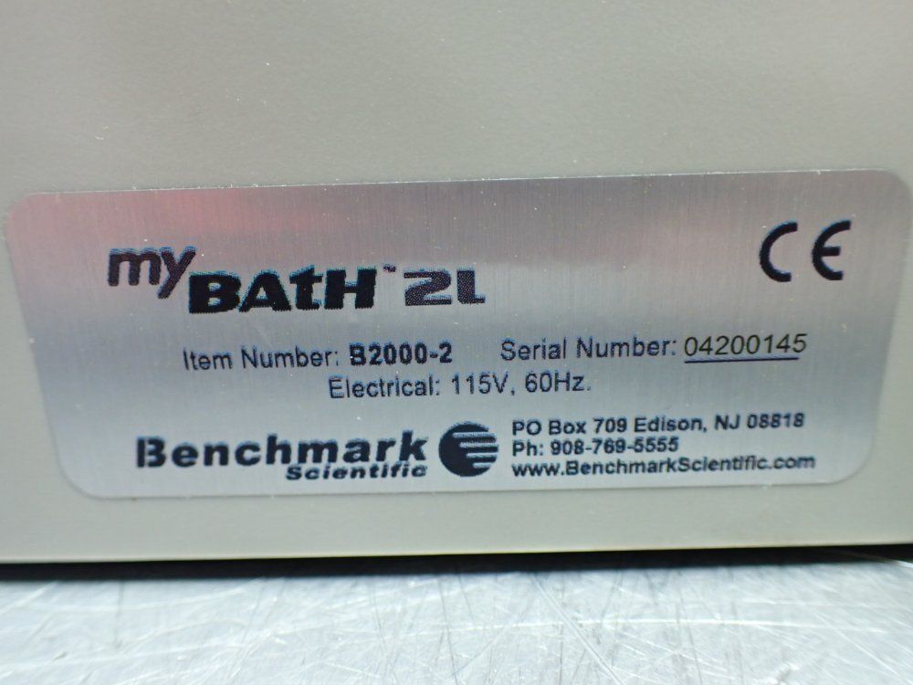 Benchmark Scientific Mybath 2 Liter Water Bath - B2000-2